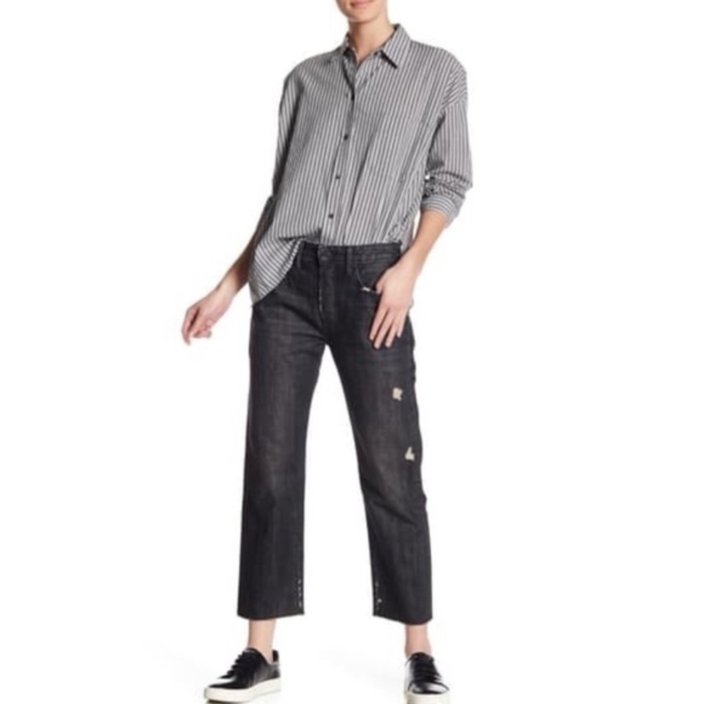 Vince Union Straight Leg Slouch Jeans - Picture 6 of 7